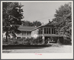 The Jones home. Marcella Plantation, Mileston, Mississippi Delta, Mississippi