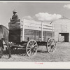 New wagon belonging the Cube Walker, FSA (Farm Security Administration) Black tenant purchase client. Belzoni, Mississippi Delta, Mississippi