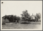 Joseph H. Horton house (1873). East side Horton's Lane, north of
railroad tracks. Older dwelling on left stood formerly across the
railroad tracks. Southold, Southold