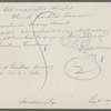 Chas. A. Ludlow house. West side Mecox Road. (Notes on back of photo.) Bridgehampton, Southampton