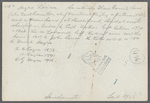 Sayre house. South side Montauk Highway, east of Ocean Road. (Notes on back of photo.) Bridgehampton, Southampton