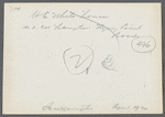 H.E. White house. NE corner Hampton and Flying Point Roads. Southampton, Southampton