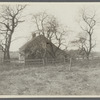 White farmhouse. NE corner Montauk Highway and Flying Point Road. Southampton, Southampton