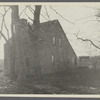 White farmhouse. NE corner Montauk Highway and Flying Point Road. Southampton, Southampton