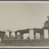 Southend Burying Ground. West of Little Plains Lane, between Meetinghouse Lane and Toylsome Lane. Opened 1649. Photo shows Herrick plot in southeast part, containing 14 tombstones dating 1781-1884. Southampton, Southampton