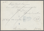 View of road, showing Roger Cook house. Hay Ground. Bridgehampton, Southampton