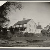 Bishop house. West side North End Road (continuation of Main Street) north of railroad tracks. Southampton, Southampton