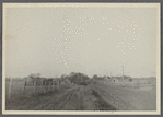 View of Hampton Road, at Flying Point Road. H.E. White house on left of road. Southampton, Southampton
