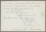 Henry Martin Rose house. North side Montauk Highway, on Rose Hill, opp. Rose Hill Road. Bridgehampton, Southampton