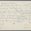 G.S. Topping farmhouse. North side Mill Road, Hay Ground Hill. Bridgehampton, Southampton