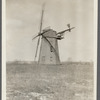 Windmill at Hay Ground Hill. Erected 1801 by Gen. Ab. Rose and others. Bridgehampton, Southampton