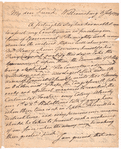 Letter from Richard Henry Lee