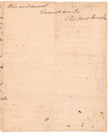 Letter from Richard Henry Lee