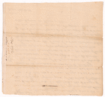 Letter to James Warren
