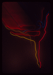 Neon graphics created for Joffrey Ballet marketing