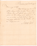 Certificate concerning Dr. Isaac Foster