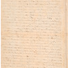 Letter from Benjamin Palmer to Sir William Howe