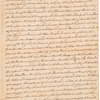 Letter from Benjamin Palmer to Sir William Howe