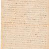 Letter from Benjamin Palmer to Sir William Howe