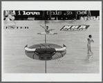 Joffrey Ballet performs during half-time at a Chicago Bulls game