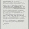 Memorandum by Robert Joffrey describing concerns about Los Angeles productions