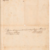 Letter from Benjamin Palmer to Sir William Howe