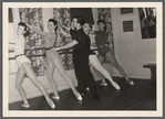 Robert Joffrey teaching ballet dancers