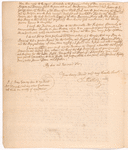 Letter from Samuel Mather