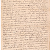 Letter from James Warren