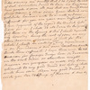 Letter from James Warren