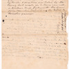 Letter from James Warren