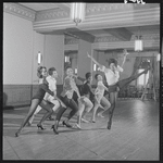 Kicks & Co., Chicago production, rehearsal