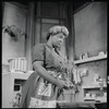 Claudia McNeil in the stage production A Raisin in the Sun