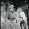 Claudia McNeil and Sidney Poitier in the stage production A Raisin in the Sun