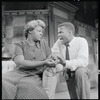 Claudia McNeil and Sidney Poitier in the stage production A Raisin in the Sun
