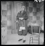 Claudia McNeil in the stage production A Raisin in the Sun