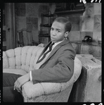 Louis Gossett in the stage production A Raisin in the Sun