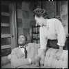 Sidney Poitier and Diana Sands in the stage production A Raisin in the Sun