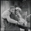 Sidney Poitier and Claudia McNeil in the stage production A Raisin in the Sun