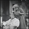 Sidney Poitier and Claudia McNeil in the stage production A Raisin in the Sun