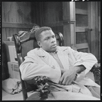 Sidney Poitier in the stage production A Raisin in the Sun