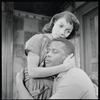 Ruby Dee and Sidney Poitier in the stage production A Raisin in the Sun