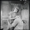 Ruby Dee and Sidney Poitier in the stage production A Raisin in the Sun