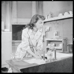 Ruby Dee in the stage production A Raisin in the Sun