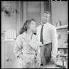 Ruby Dee and Sidney Poitier in the stage production A Raisin in the Sun