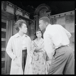 Diana Sands, Ruby Dee and Sidney Poitier in the stage production A Raisin in the Sun