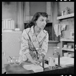 Ruby Dee in the stage production A Raisin in the Sun