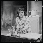 Ruby Dee in the stage production A Raisin in the Sun