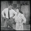 Sidney Poitier and Ruby Dee in the stage production A Raisin in the Sun