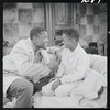 Sidney Poitier and Glynn Turman in the stage production A Raisin in the Sun